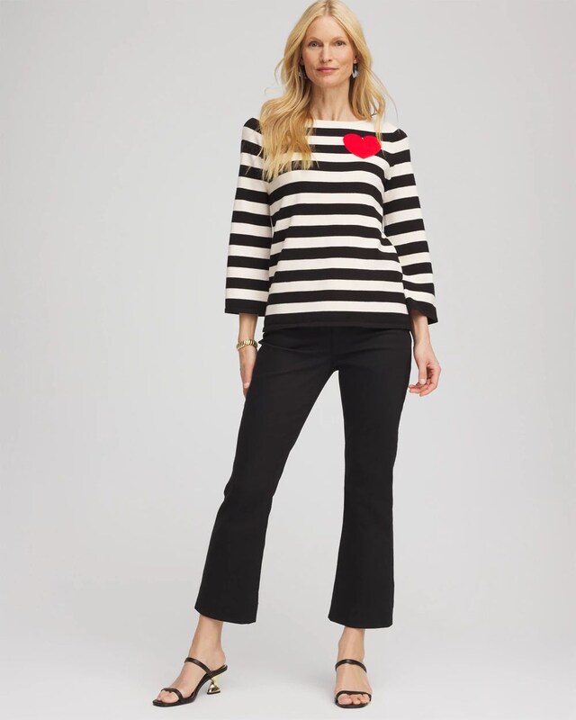 Striped V-Day Pullover - image 3